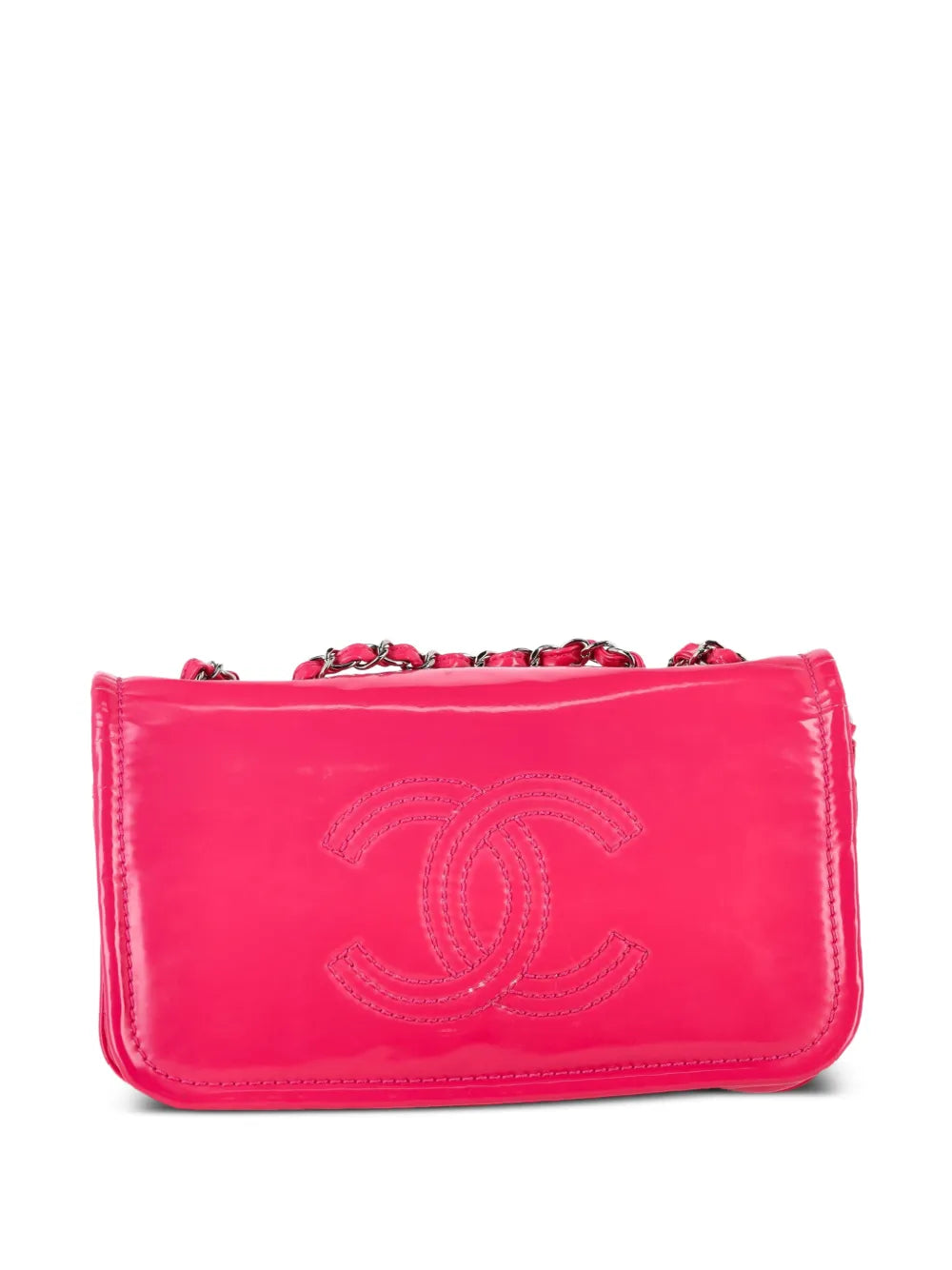 Chanel Pre Owned Mini Lipstick Flap Cross Body Bag