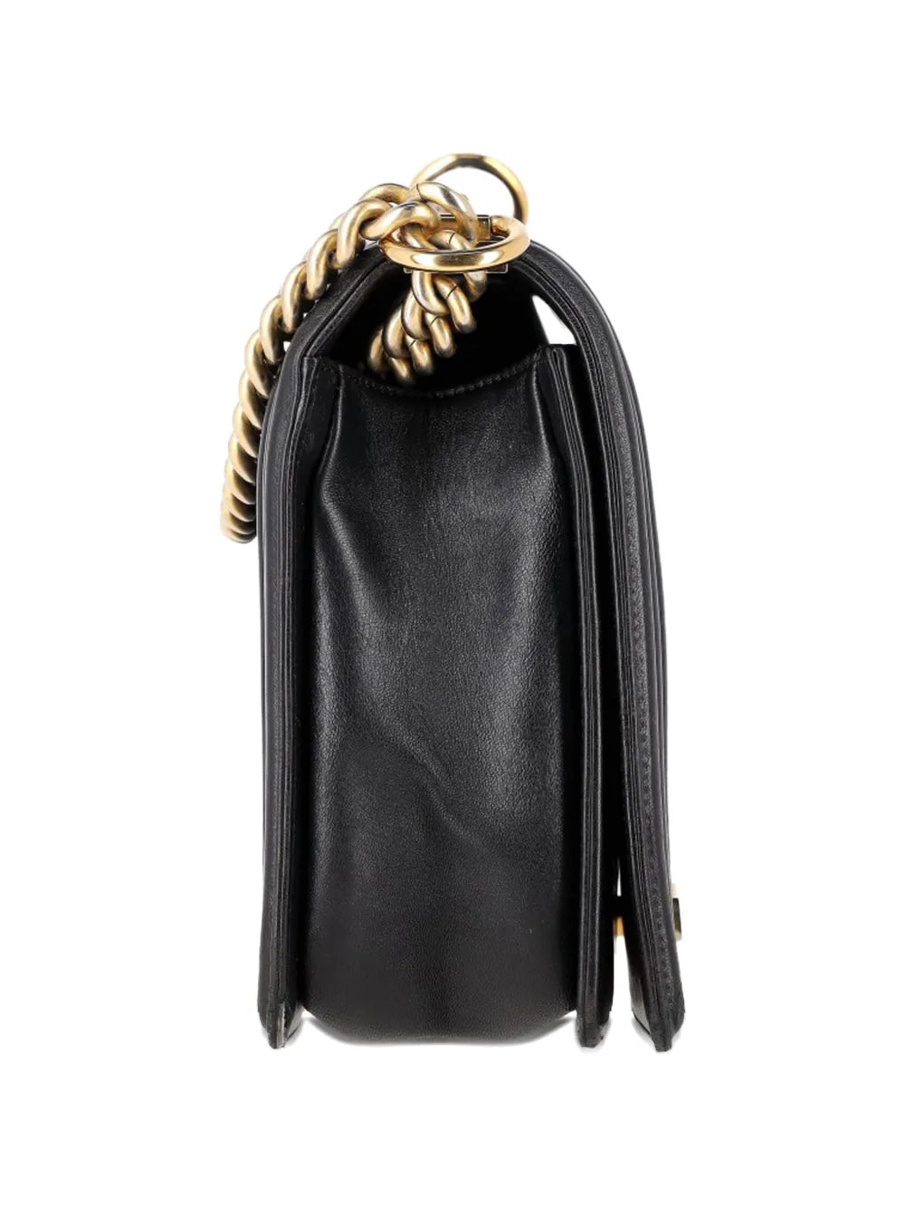 Chanel Pre Owned Medium New Boy Quilted Shoulder Bag