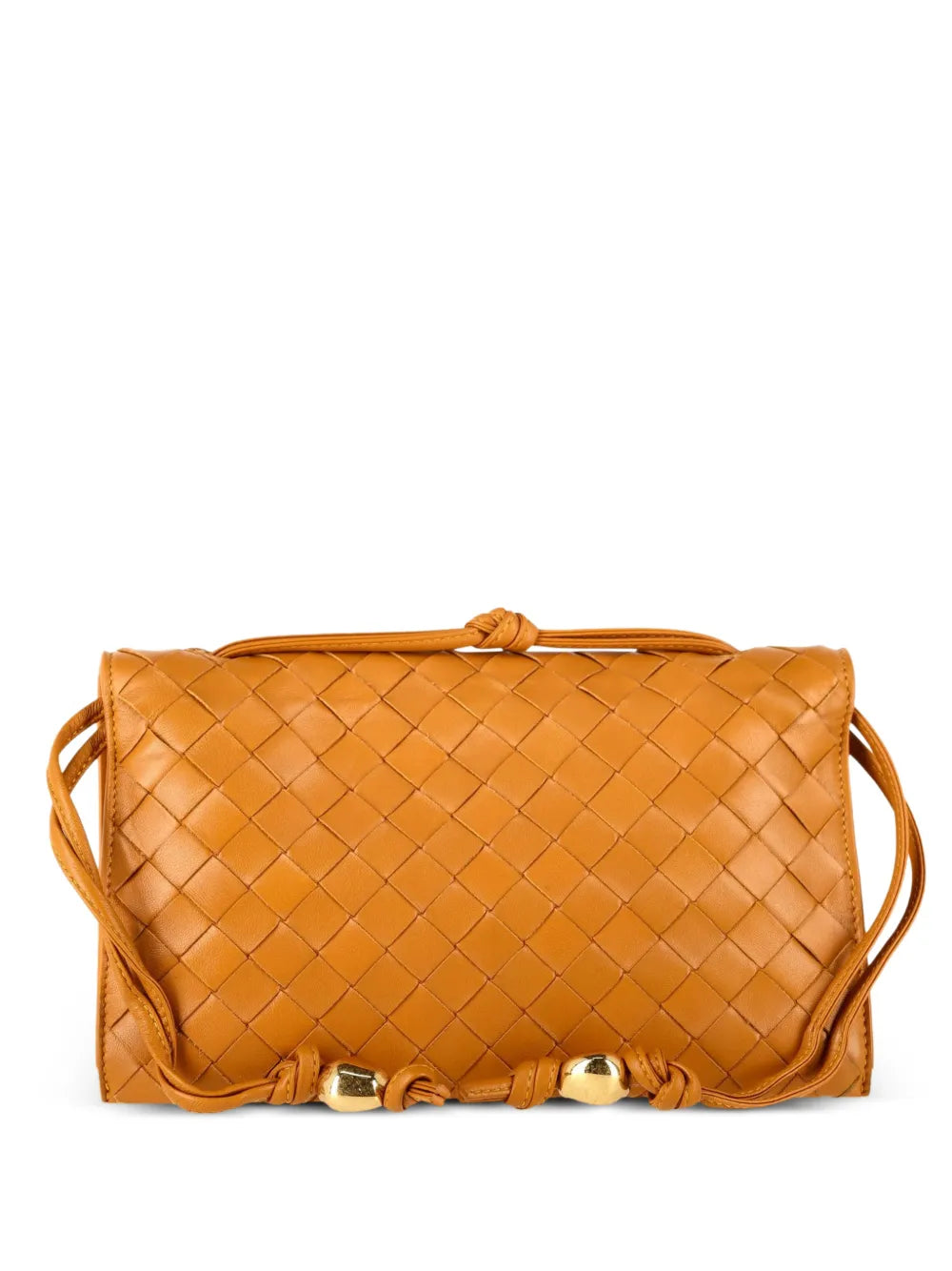 Bottega Veneta Pre Owned Trio Intrecciato Shoulder Bag