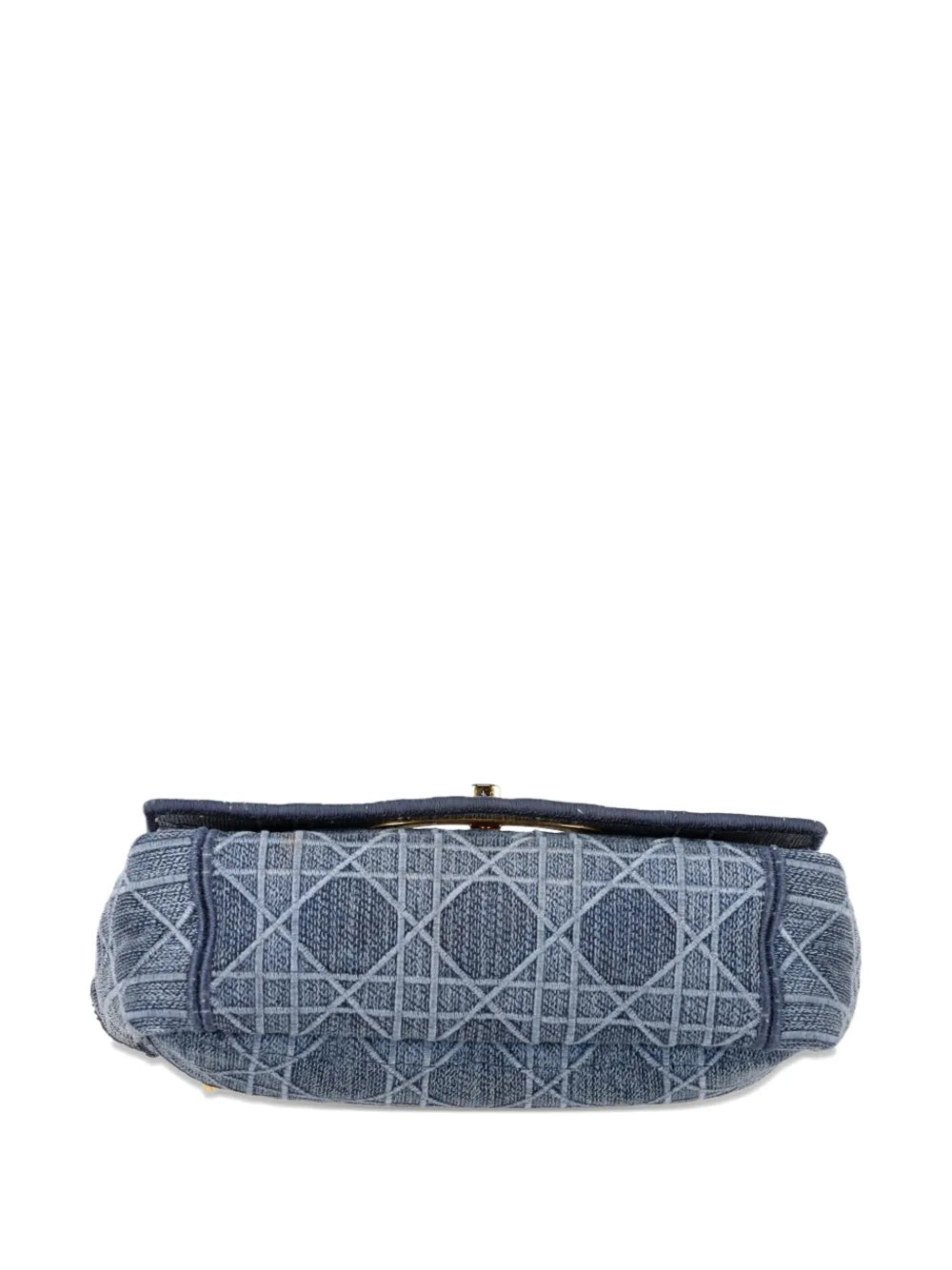 Christian Dior Pre Owned Small Caro Denim Shoulder Bag