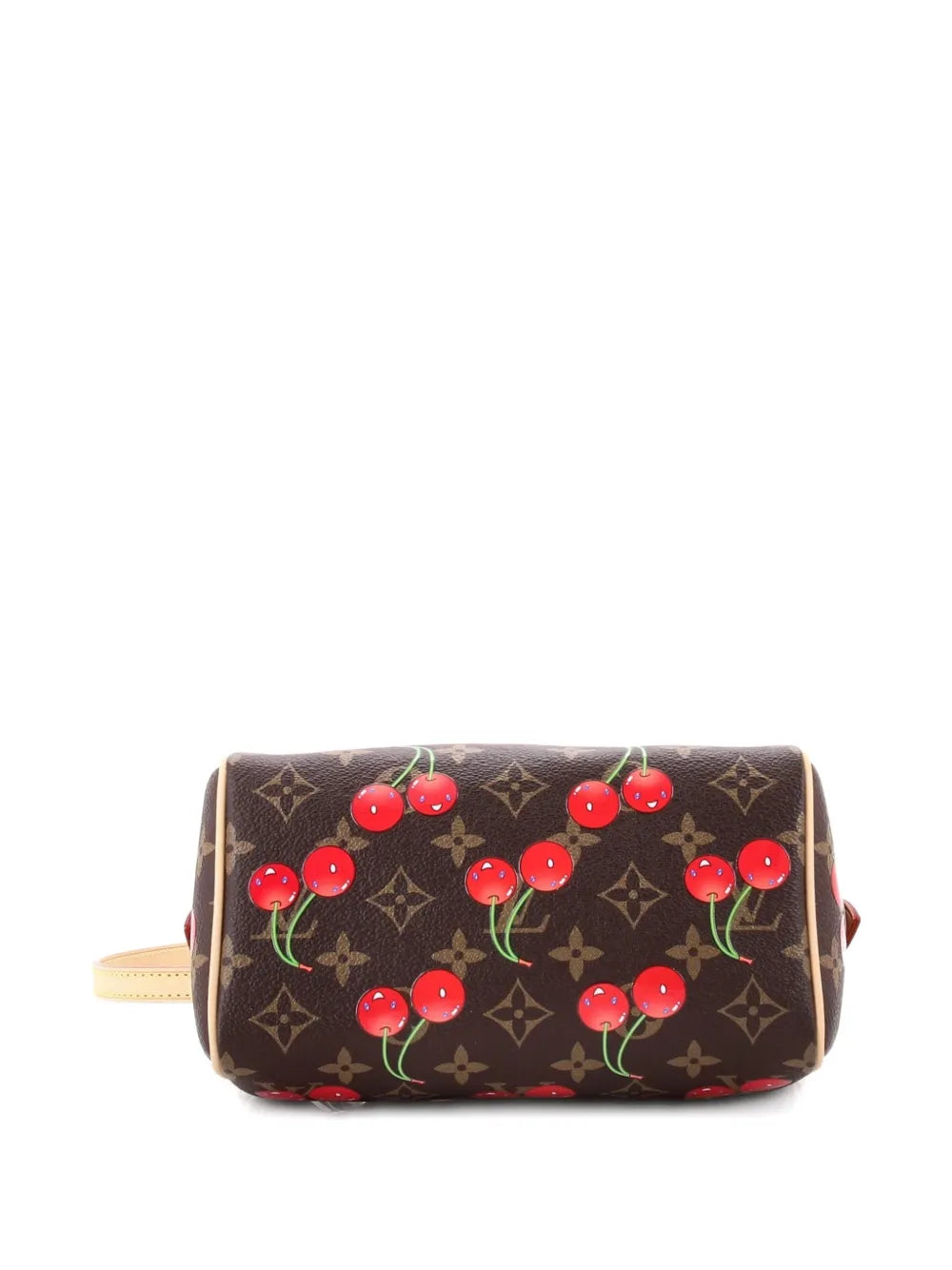 Louis Vuitton Pre Owned X Takashi Murakami Speedy Bandouliere Bag Limited Edition Monogram Cerises 20 Shoulder Bag