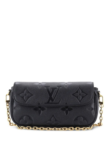 Louis Vuitton Pre Owned Ivy Wallet On Chain Monogram Empreinte Giant Shoulder Bag