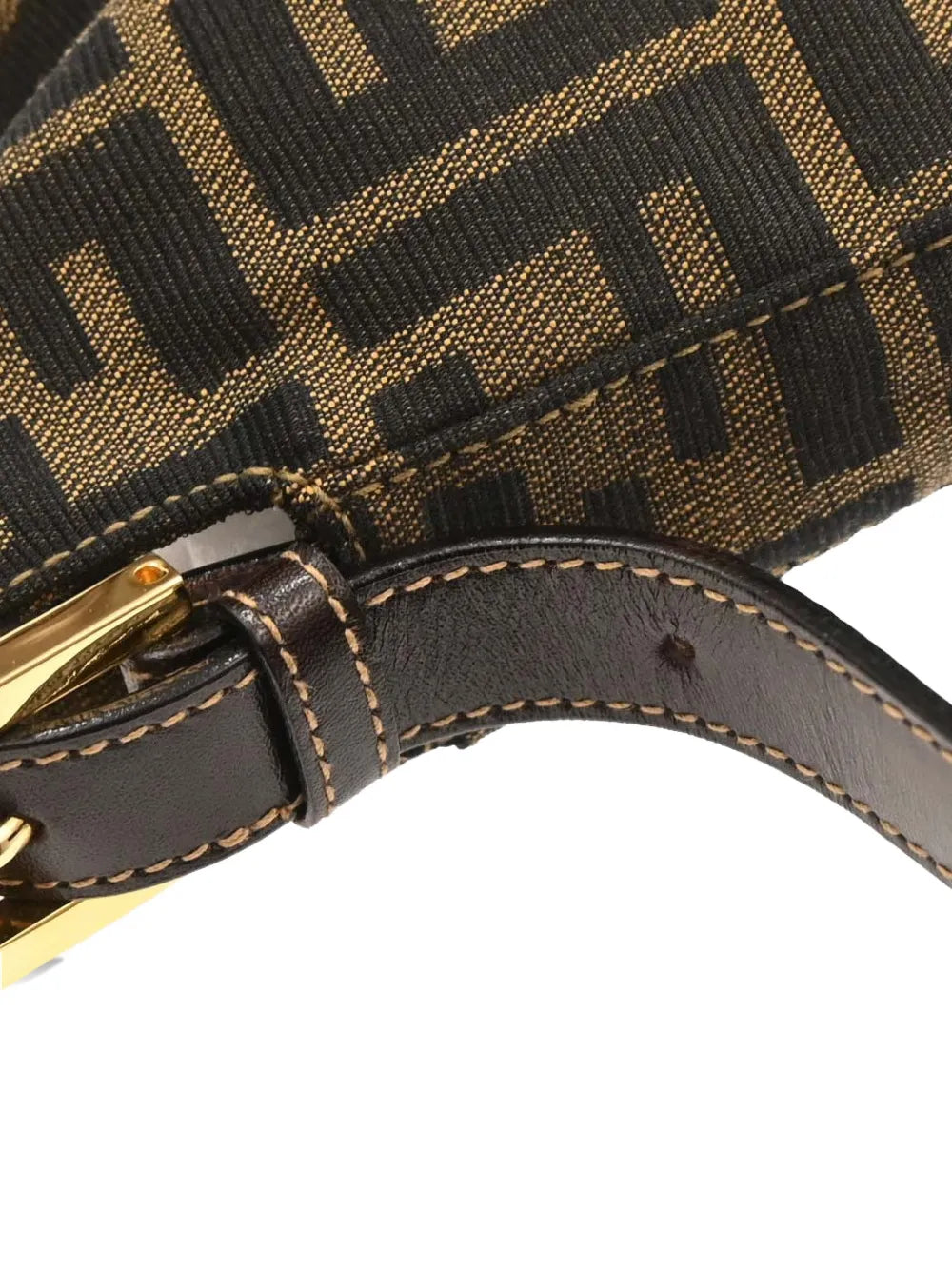 Fendi Pre Owned 2008 Zucca Shoulder Bag