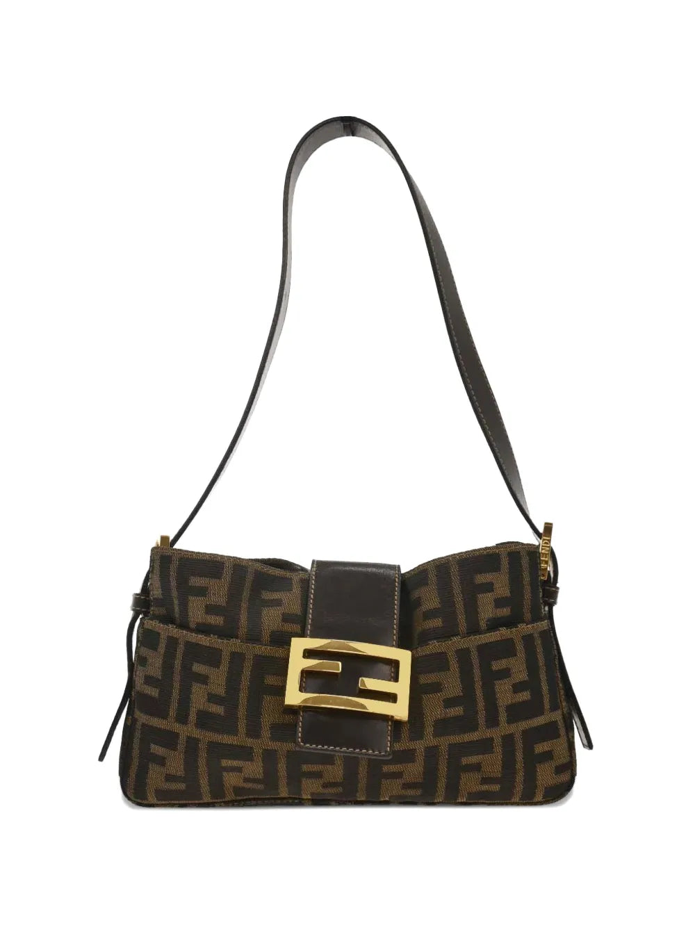 Fendi Pre Owned 2008 Zucca Shoulder Bag