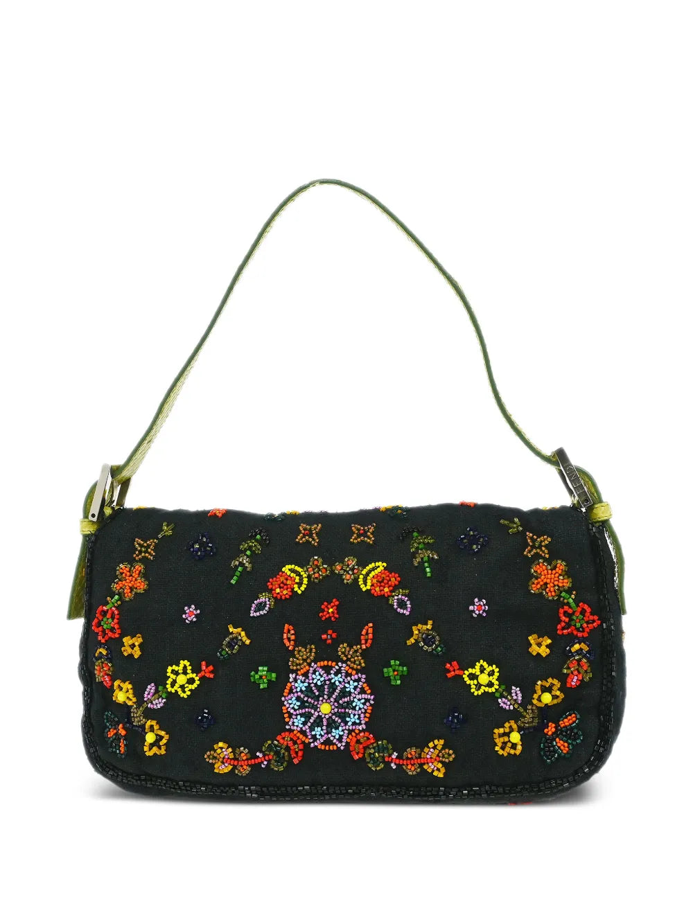 Fendi Pre Owned 2000 Baguette Beaded Shoulder Bag