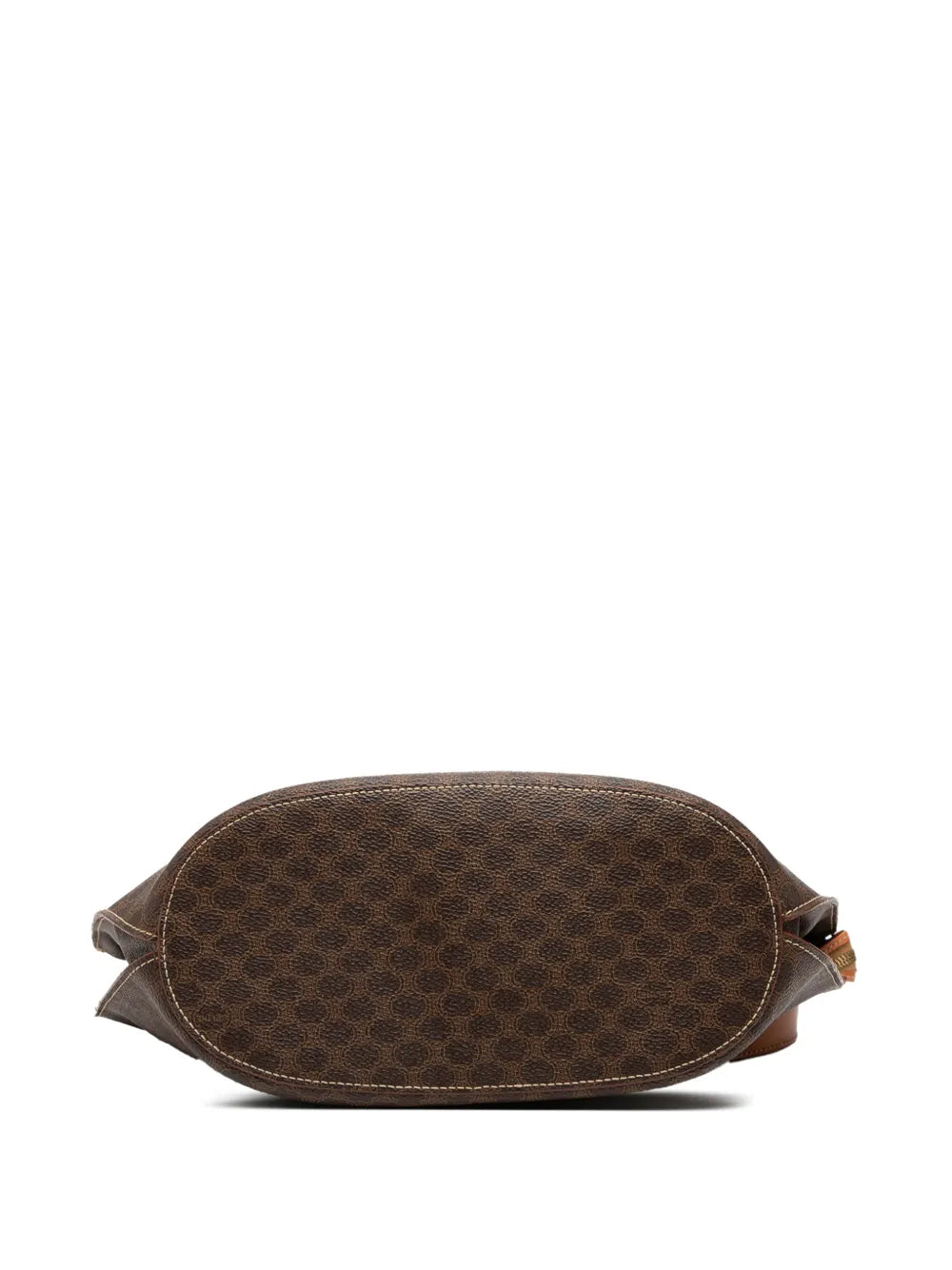 Celine Pre Owned 1999 Macadam Coated Canvas Shoulder Bag