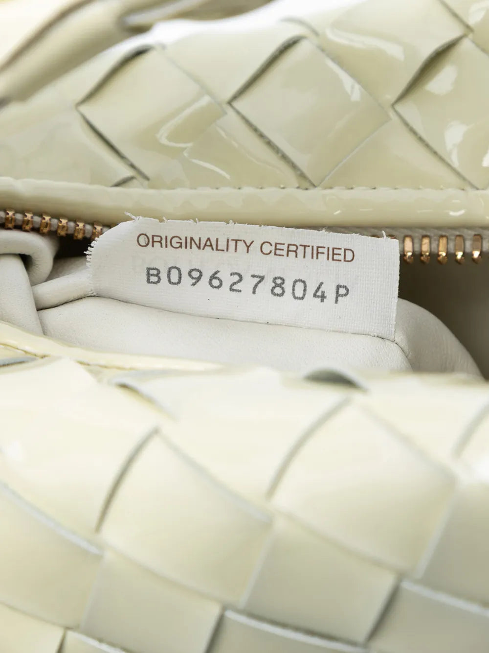 Bottega Veneta Pre Owned 2012 2025 Mini Patent Intrecciato Jodie Hobo Bag