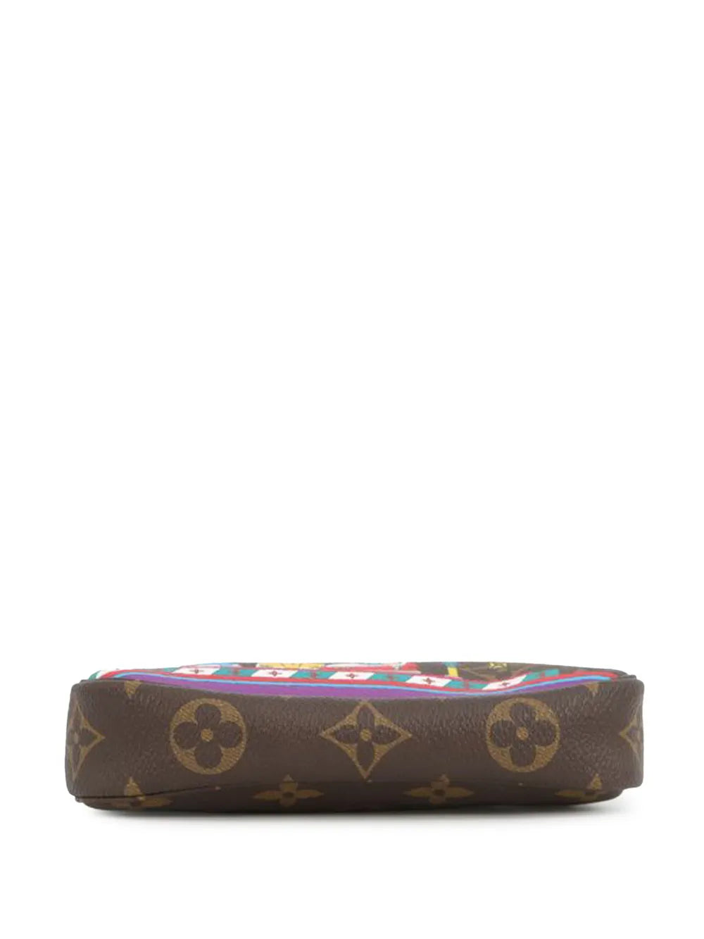 Louis Vuitton Pre Owned 2020 Monogram Vivienne Christmas Mini Pochette Accessoires Shoulder Bag