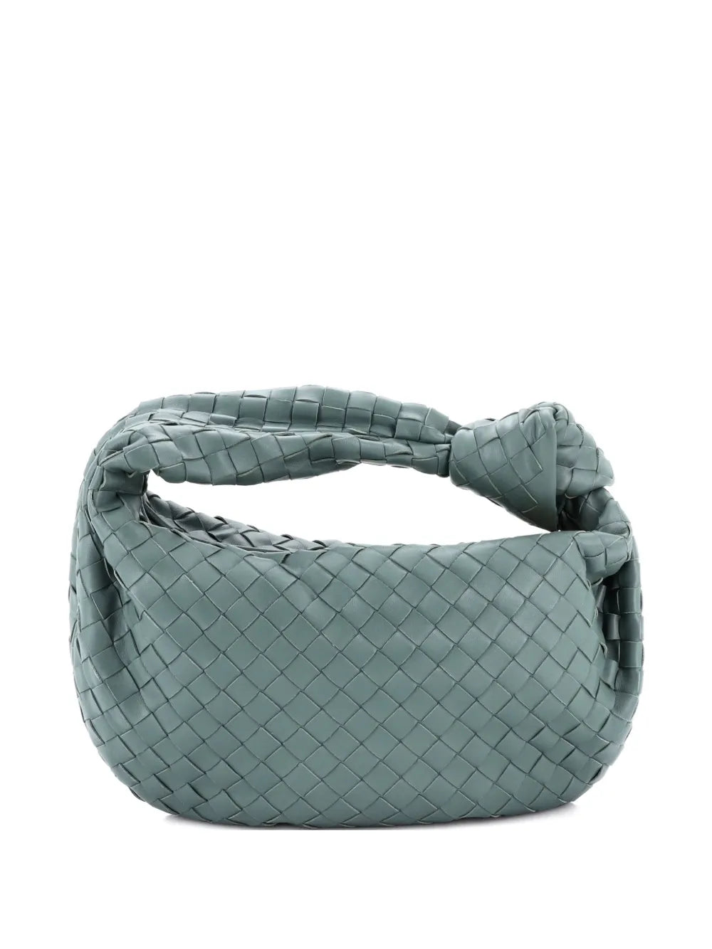 Bottega Veneta Pre Owned Bv Jodie Intrecciato Nappa Teen Hobo Bag
