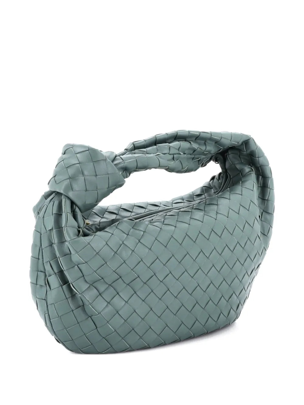Bottega Veneta Pre Owned Bv Jodie Intrecciato Nappa Teen Hobo Bag