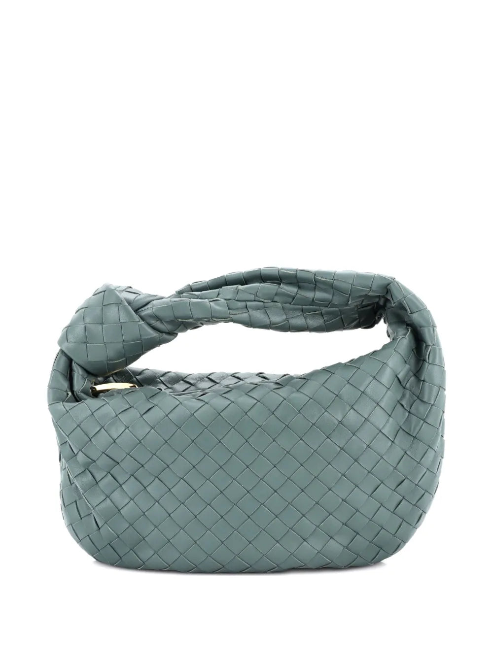 Bottega Veneta Pre Owned Bv Jodie Intrecciato Nappa Teen Hobo Bag