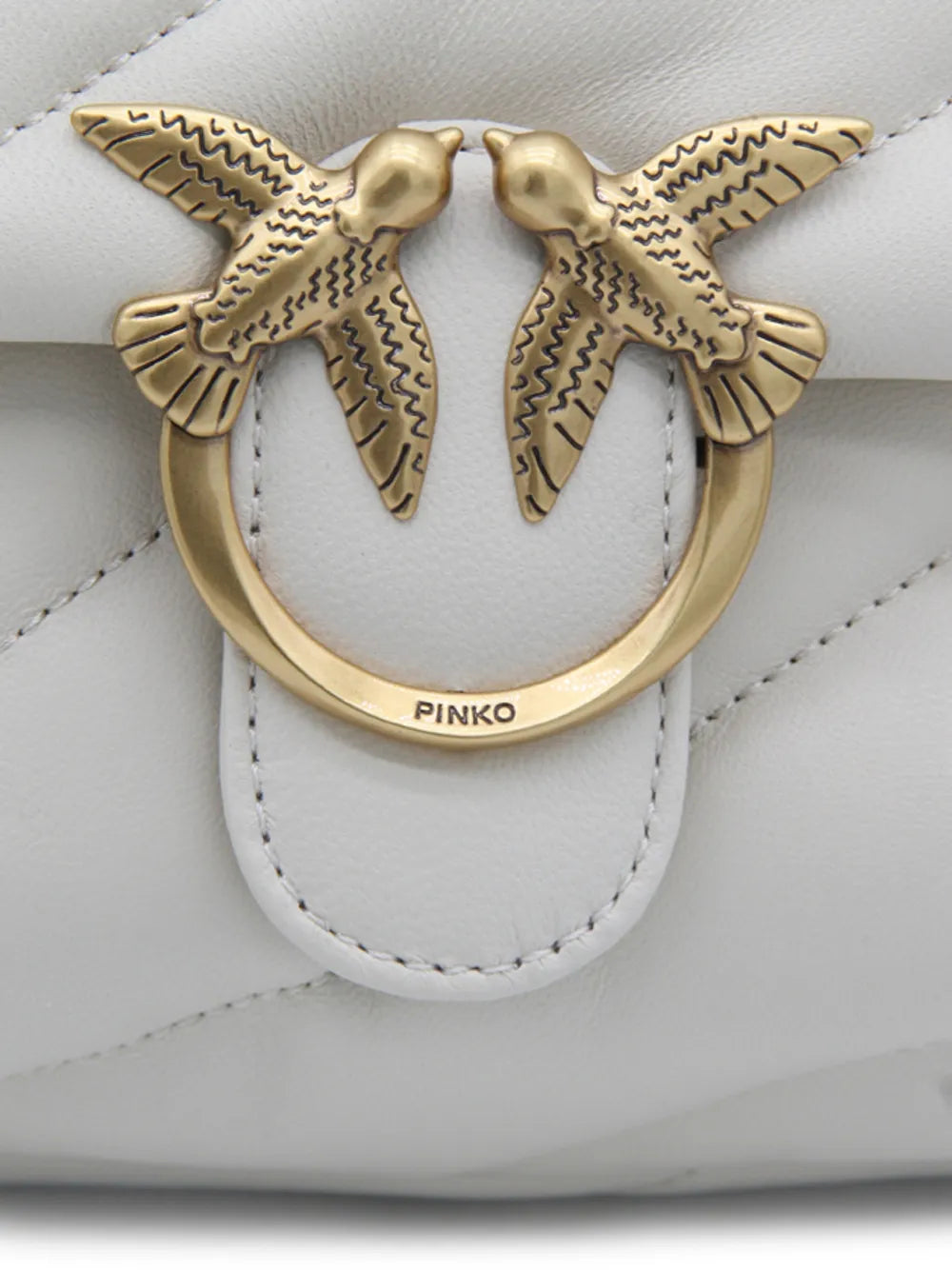 Pinko Quilted Chain Strap Shoulder Bag