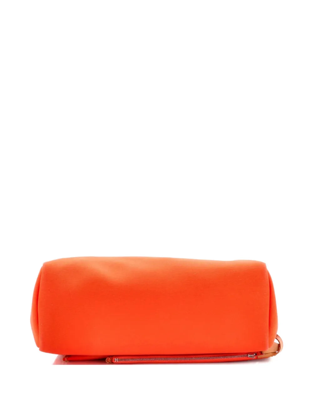 Hermes Pre Owned Herbag Zip Leather And Toile 31 Shoulder Bag