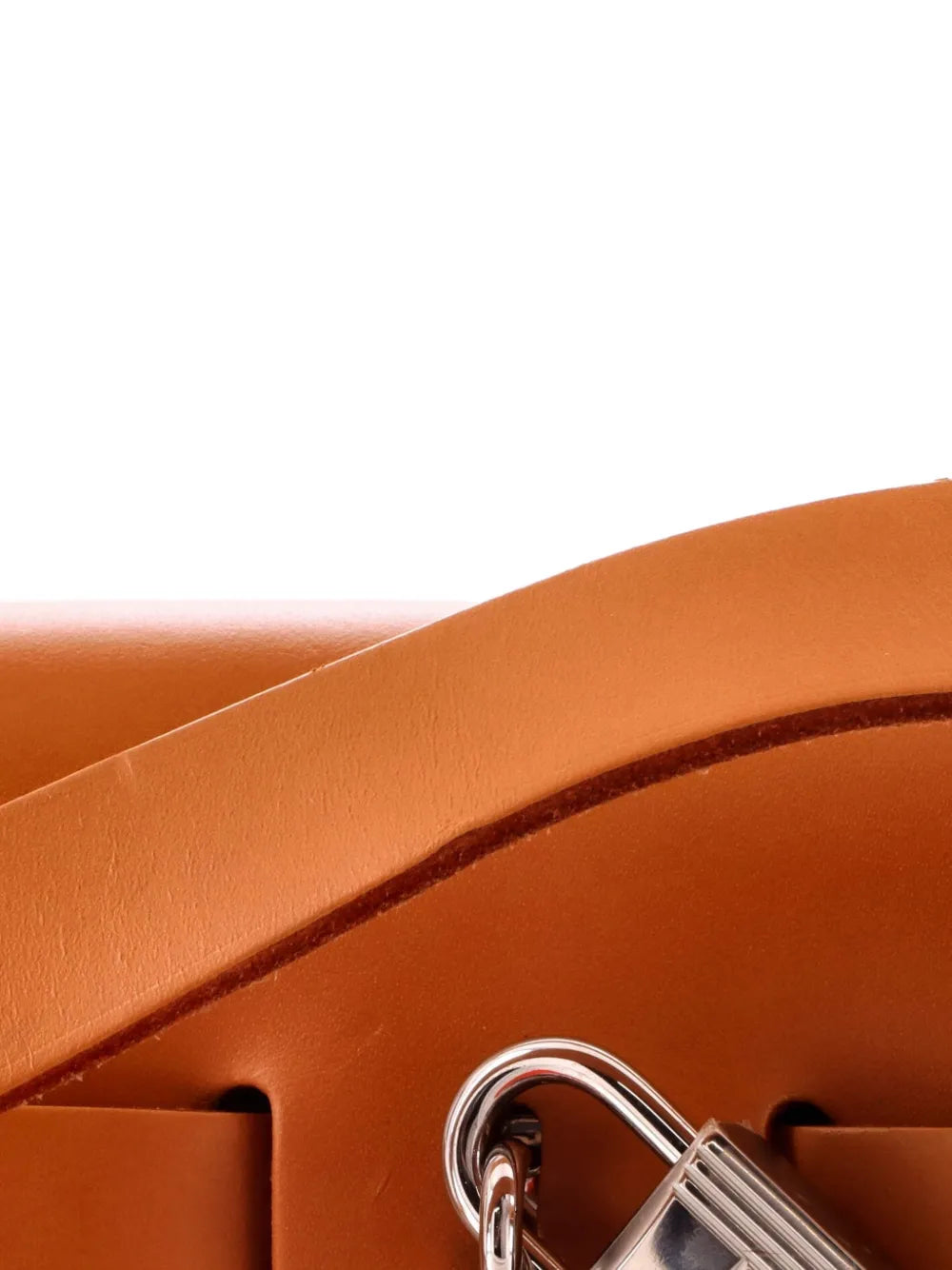 Hermes Pre Owned Herbag Zip Leather And Toile 31 Shoulder Bag