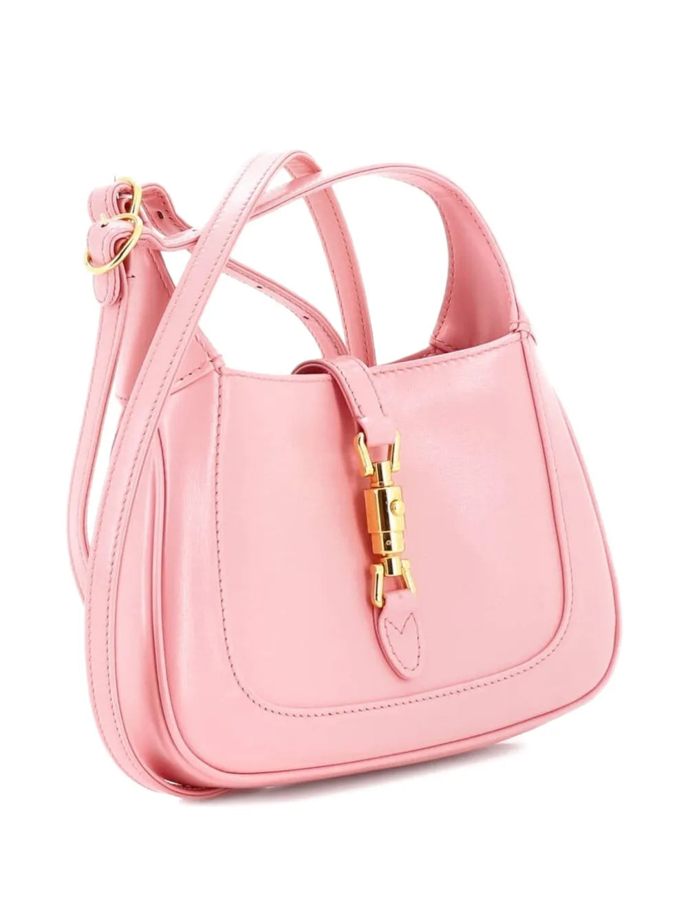 Gucci Pre Owned Jackie 1961 Leather Mini Hobo Bag