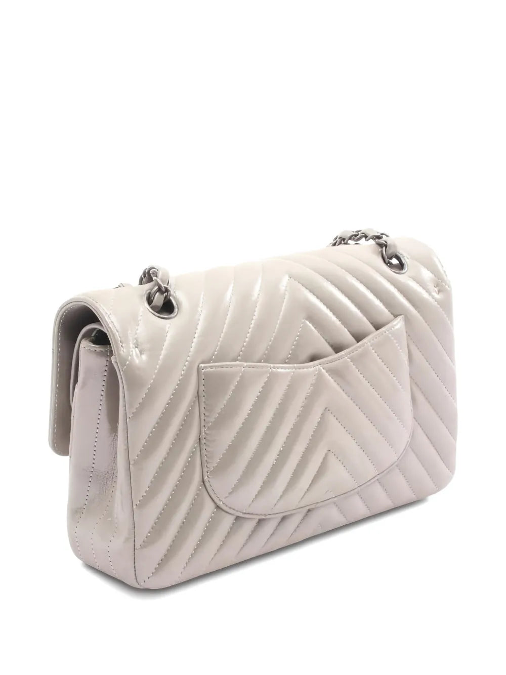 Chanel Pre Owned 2016 2017 Double Flap Chain Strap Shoulder Bag