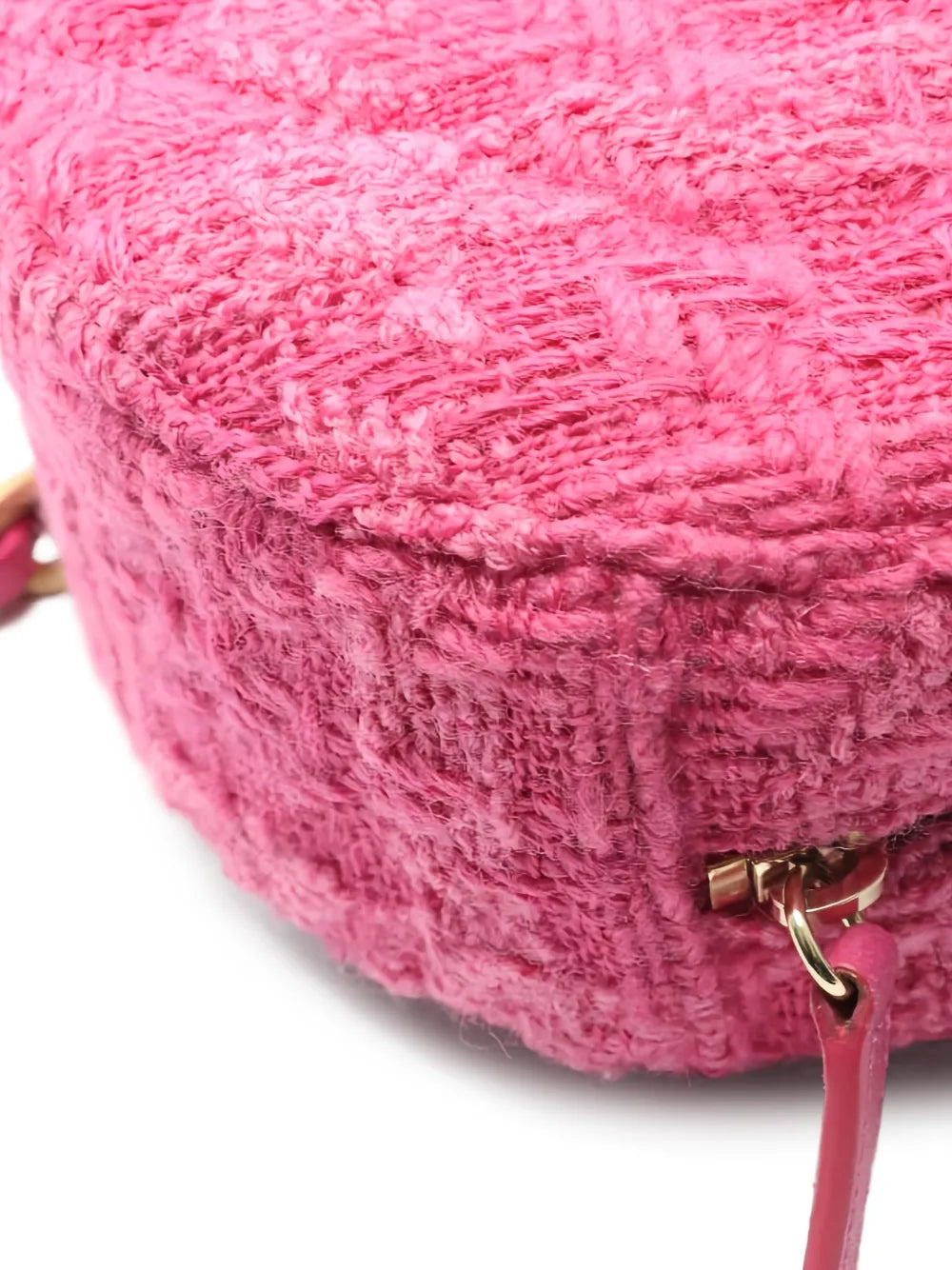 Chanel Pre Owned 2019 Chain Strap Tweed Mini Bag