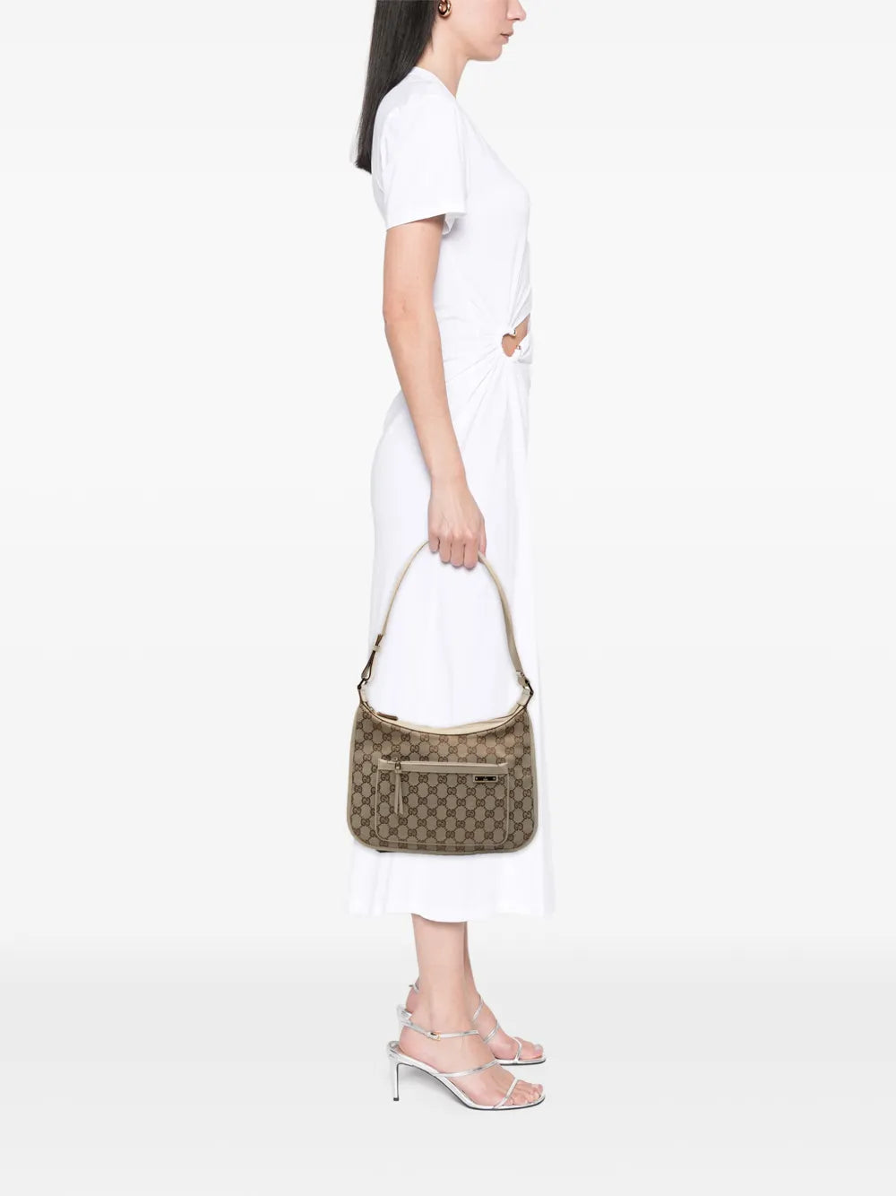 Gucci Pre Owned 2000 2015 Gg Canvas Shoulder Bag