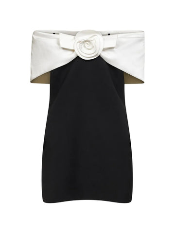 Self Portrait Flower Detail Mini Dress