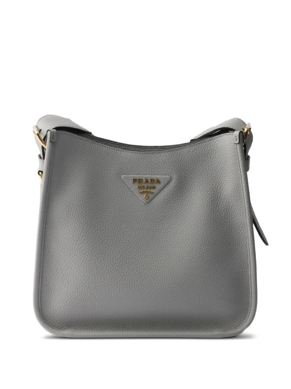 Prada Logo Detail Leather Shoulder Bag