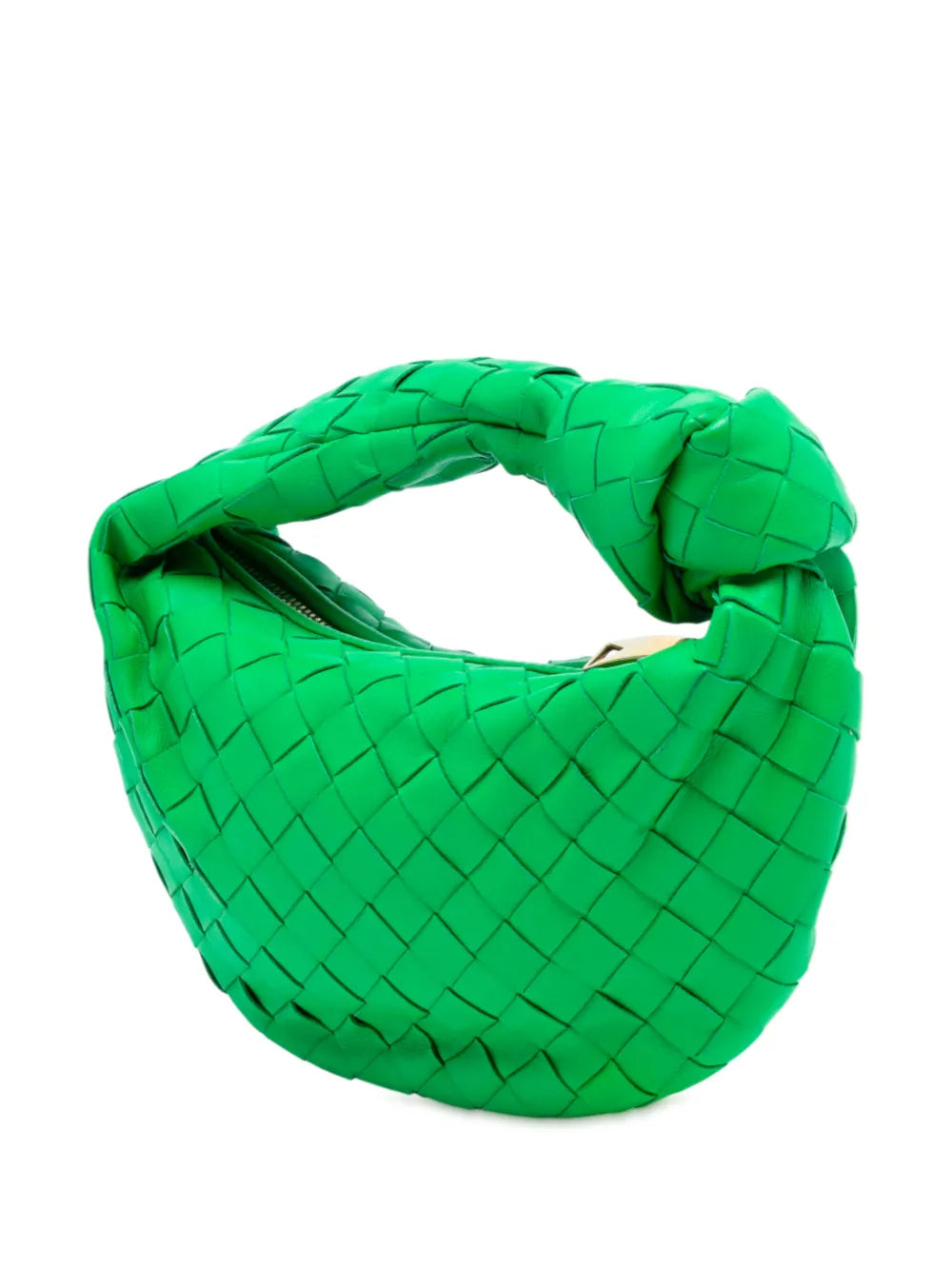 Bottega Veneta Pre Owned 2012 2025 Mini Nappa Intrecciato Jodie Hobo Bag