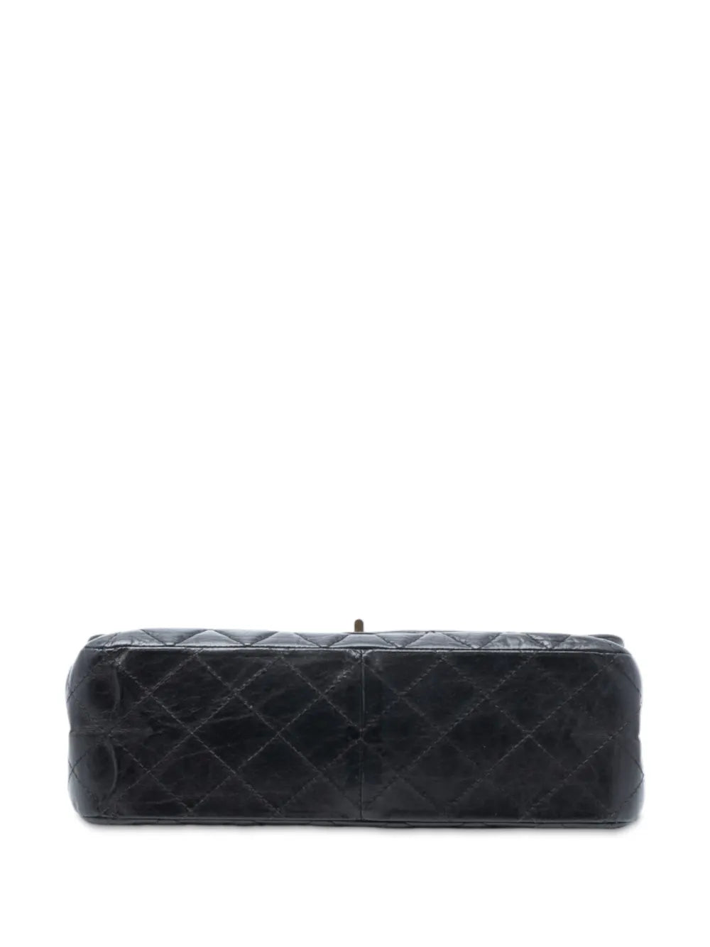 Chanel Pre Owned 2009 2010 Reissue 255 Aged Calfskin Double Flap 226 Shoulder Bag