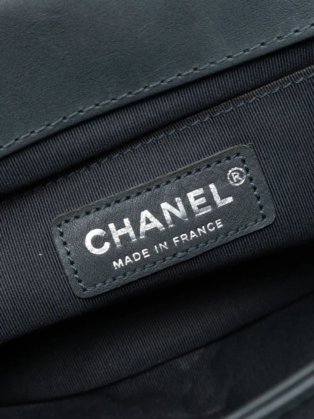 Chanel Pre Owned 2014 Paris Dallas Old Medium Quilted Calfskin Cowboy Boy Flap Shoulder Bag