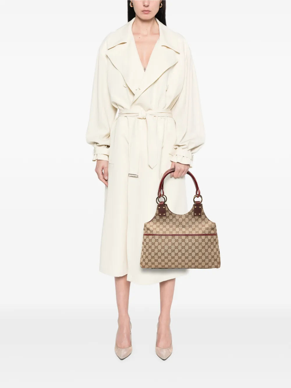 Gucci Pre Owned 2000 2015 Gg Canvas Shoulder Bag