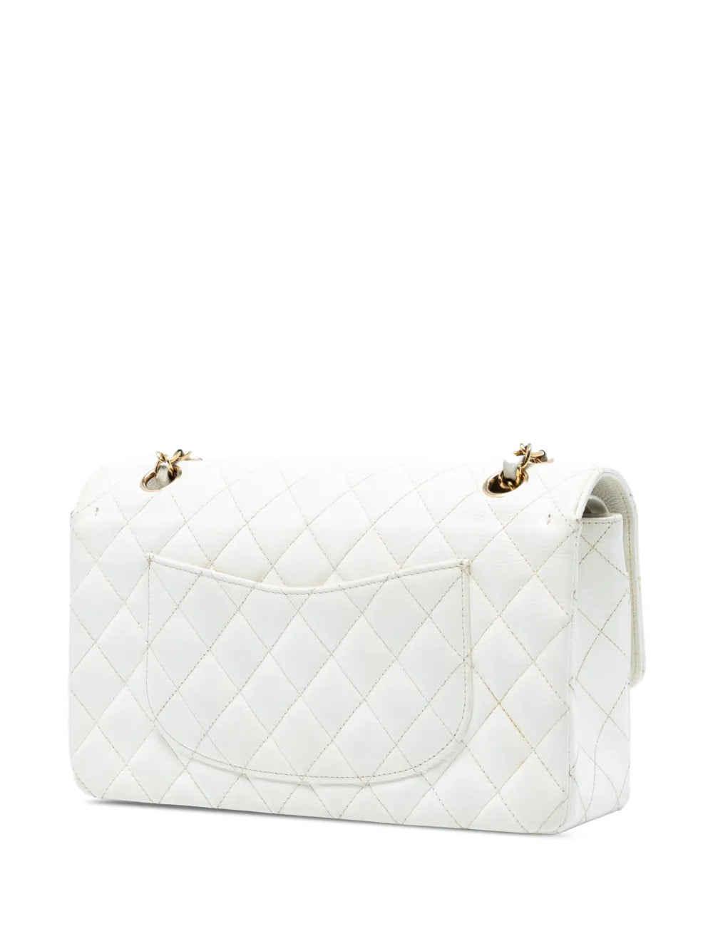 Chanel Pre Owned 2003 2004 Medium Classic Caviar Double Flap Shoulder Bag