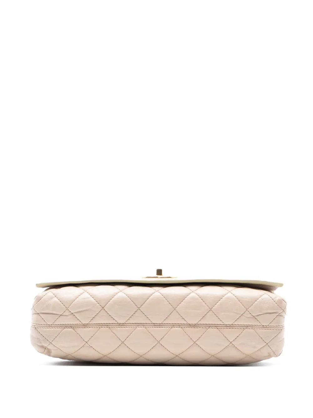 Chanel Pre Owned 2014 2015 Medium Quilted Calfskin Soft Elegance Flap Shoulder Bag