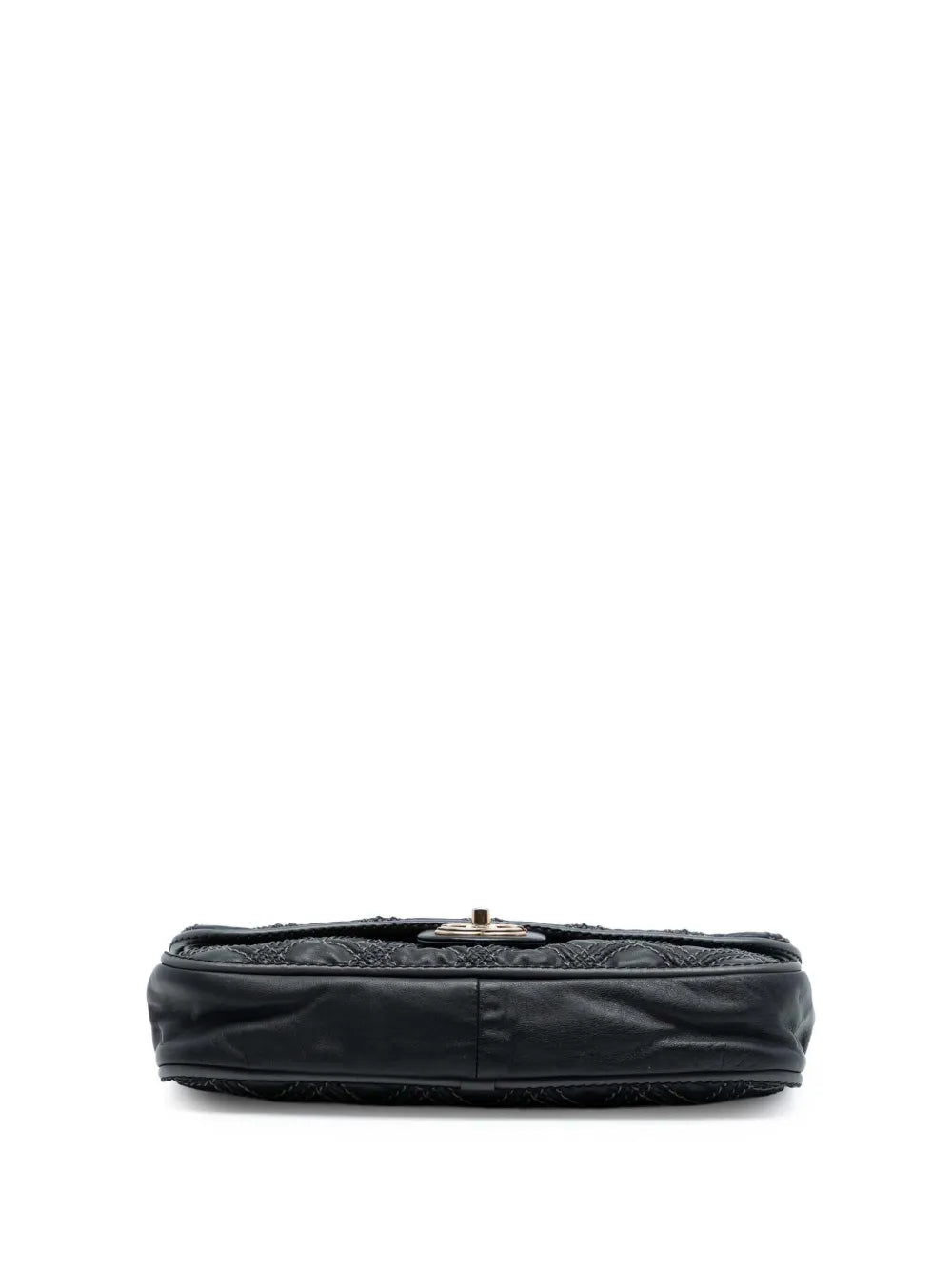 Chanel Pre Owned 2011 Paris Bombay Medium Cc Calfskin Triptych Flap Shoulder Bag