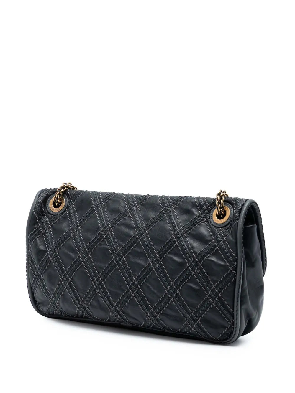 Chanel Pre Owned 2011 Paris Bombay Medium Cc Calfskin Triptych Flap Shoulder Bag