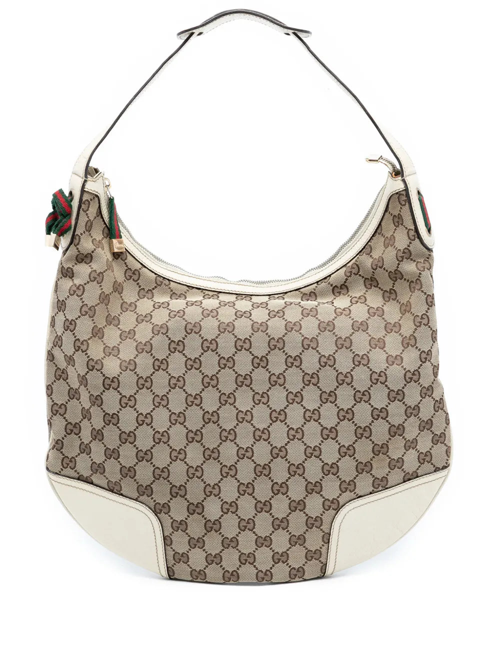 Gucci Pre Owned 2016 2025 Large Gg Canvas Princy Hobo Bag