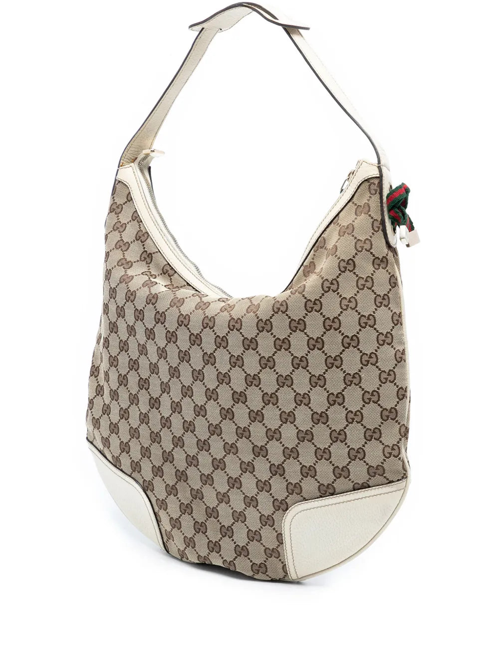 Gucci Pre Owned 2016 2025 Large Gg Canvas Princy Hobo Bag