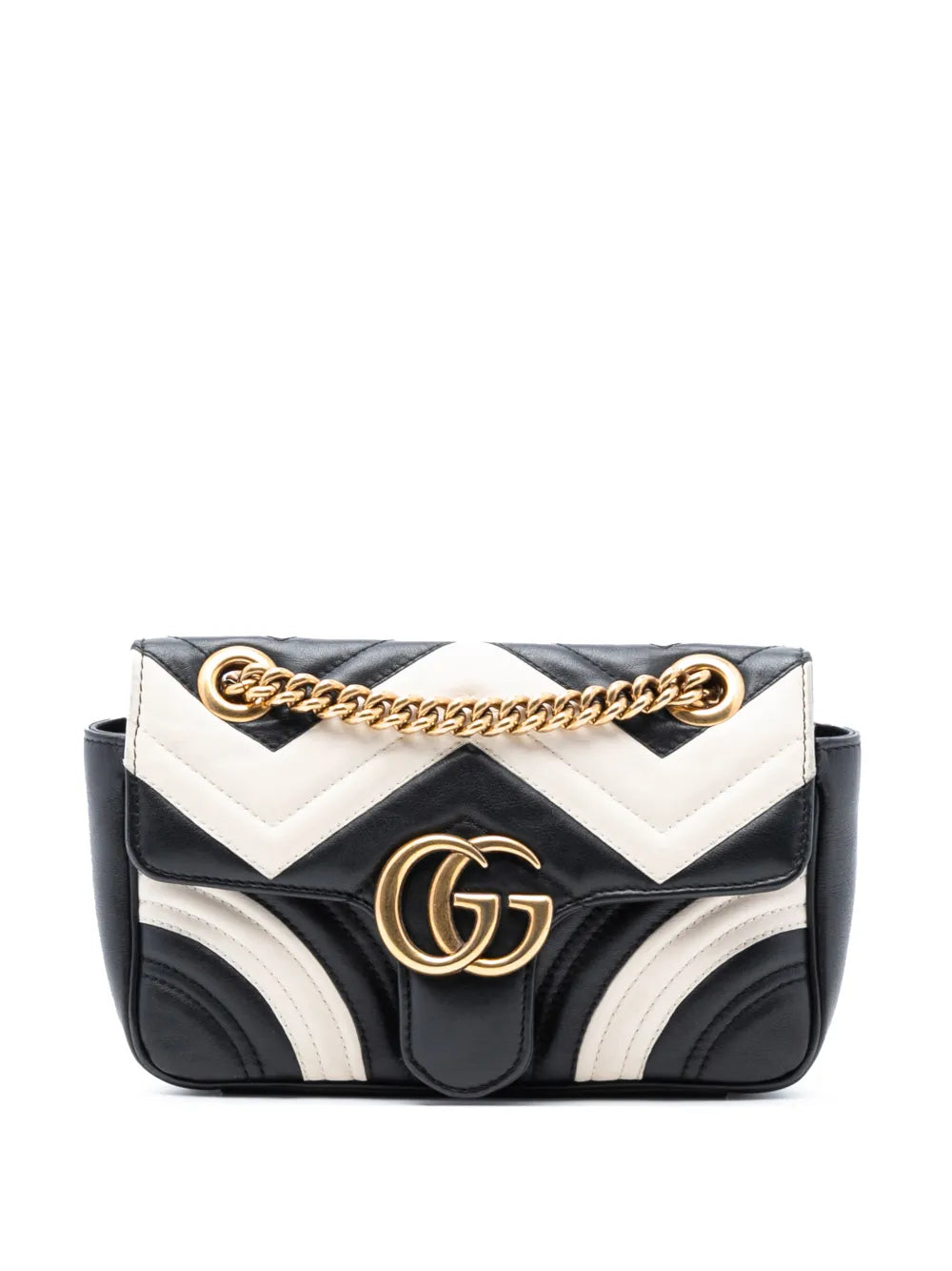 Gucci Pre Owned 2016 2025 Small Gg Marmont Matelasse Leather Shoulder Bag