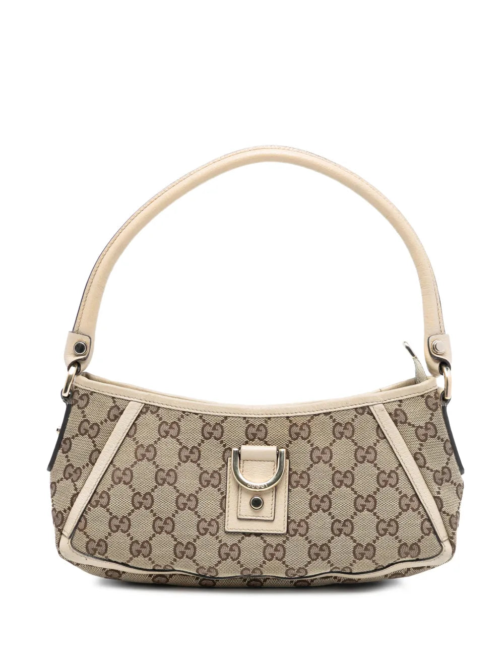 Gucci Pre Owned 2000 2015 Gg Canvas Abbey D Ring Pochette Shoulder Bag