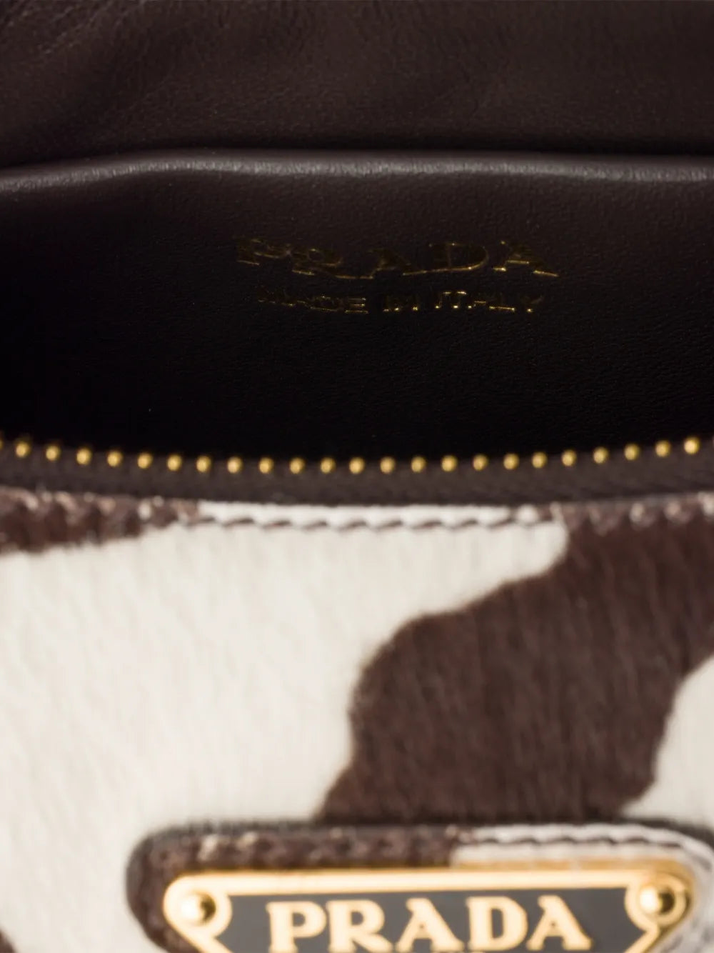 Prada Mini Arque Printed Leather Shoulder Bag