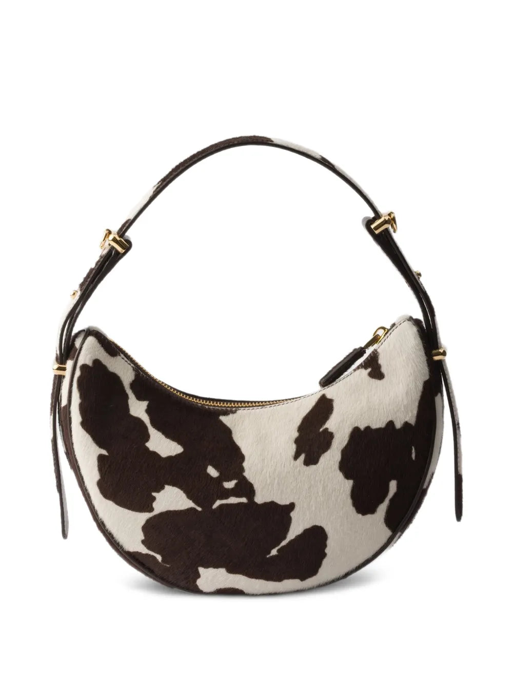 Prada Mini Arque Printed Leather Shoulder Bag