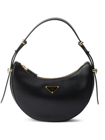 Prada Mini Arque Leather Shoulder Bag