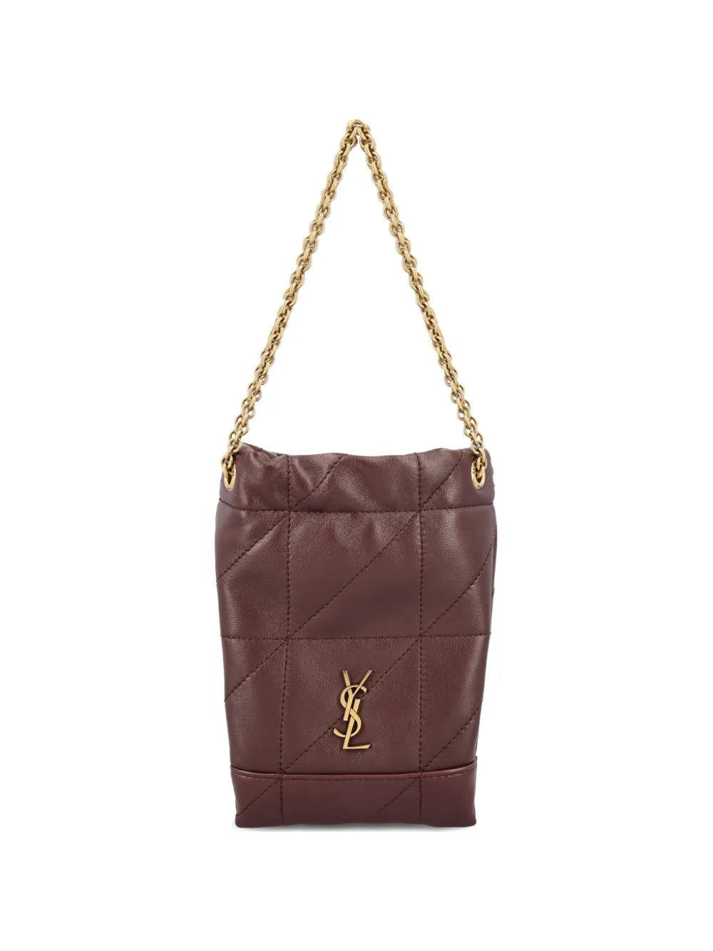 Saint Laurent Quilted Cassandre Shoulder Bag