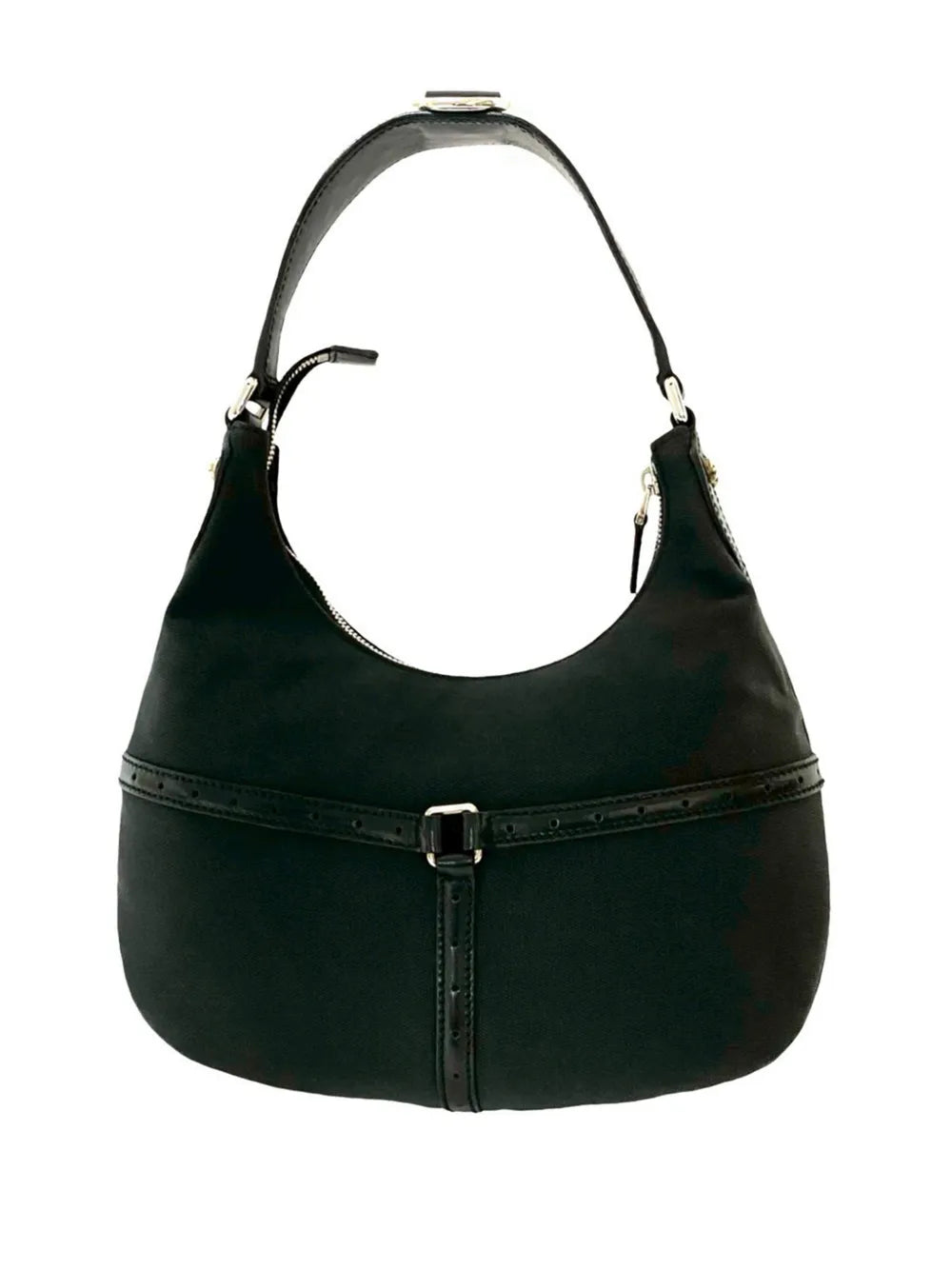 Gucci Pre Owned 2016 2025 Canvas Reins Hobo Bag
