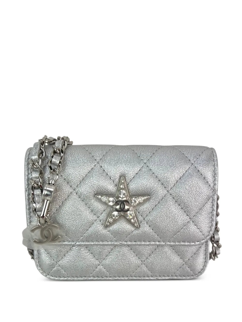 Chanel Pre Owned Quilted Star Flap Shoulder Bag