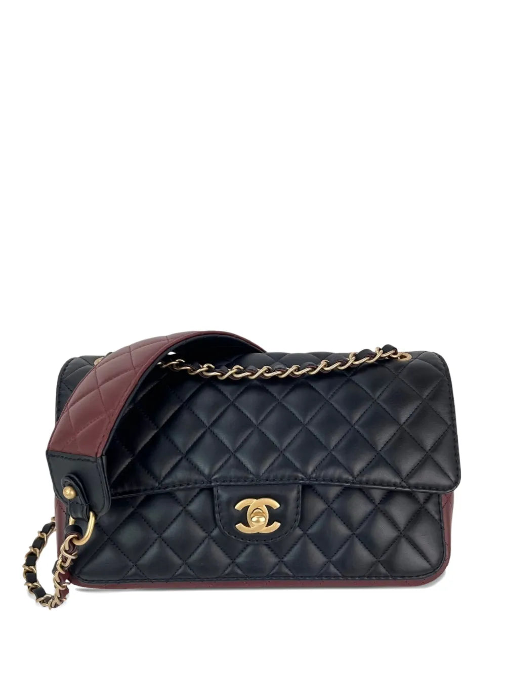 Chanel Pre Owned Chain Strap Logo Detail Shoulder Bag