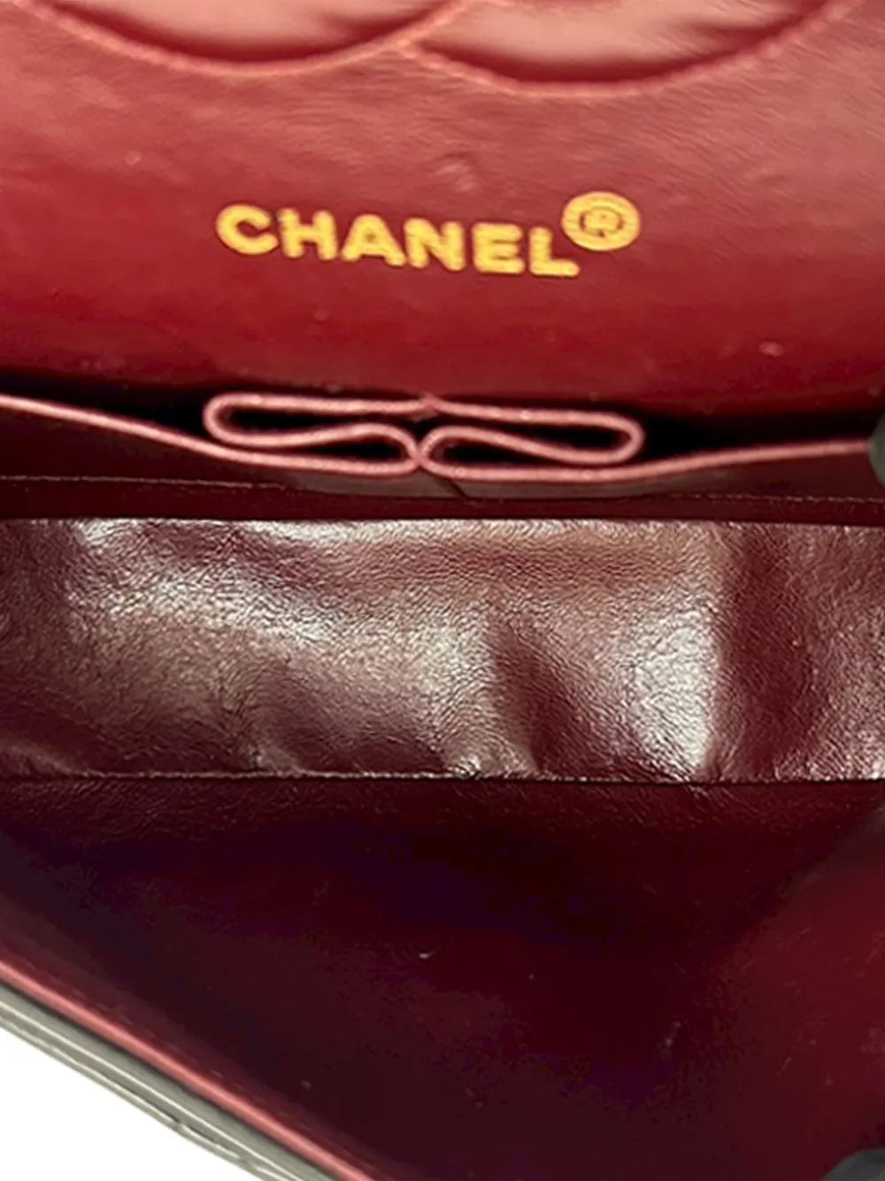 Chanel Pre Owned 1991 1994 Medium Classic Lambskin Double Flap Shoulder Bag