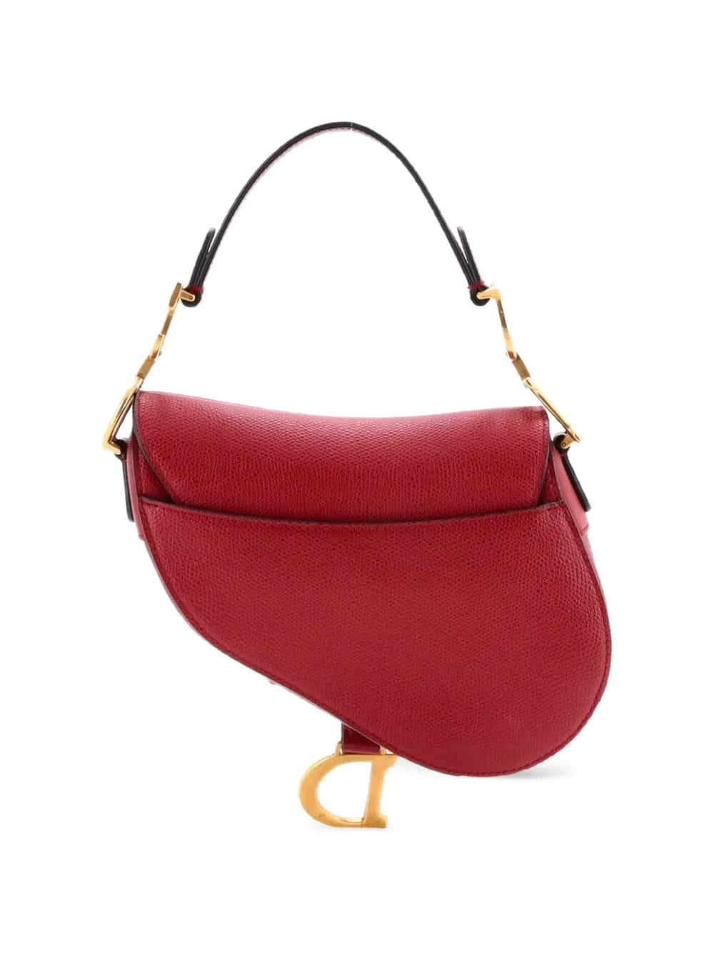 Christian Dior Pre Owned Saddle Handbag Leather Mini Shoulder Bag