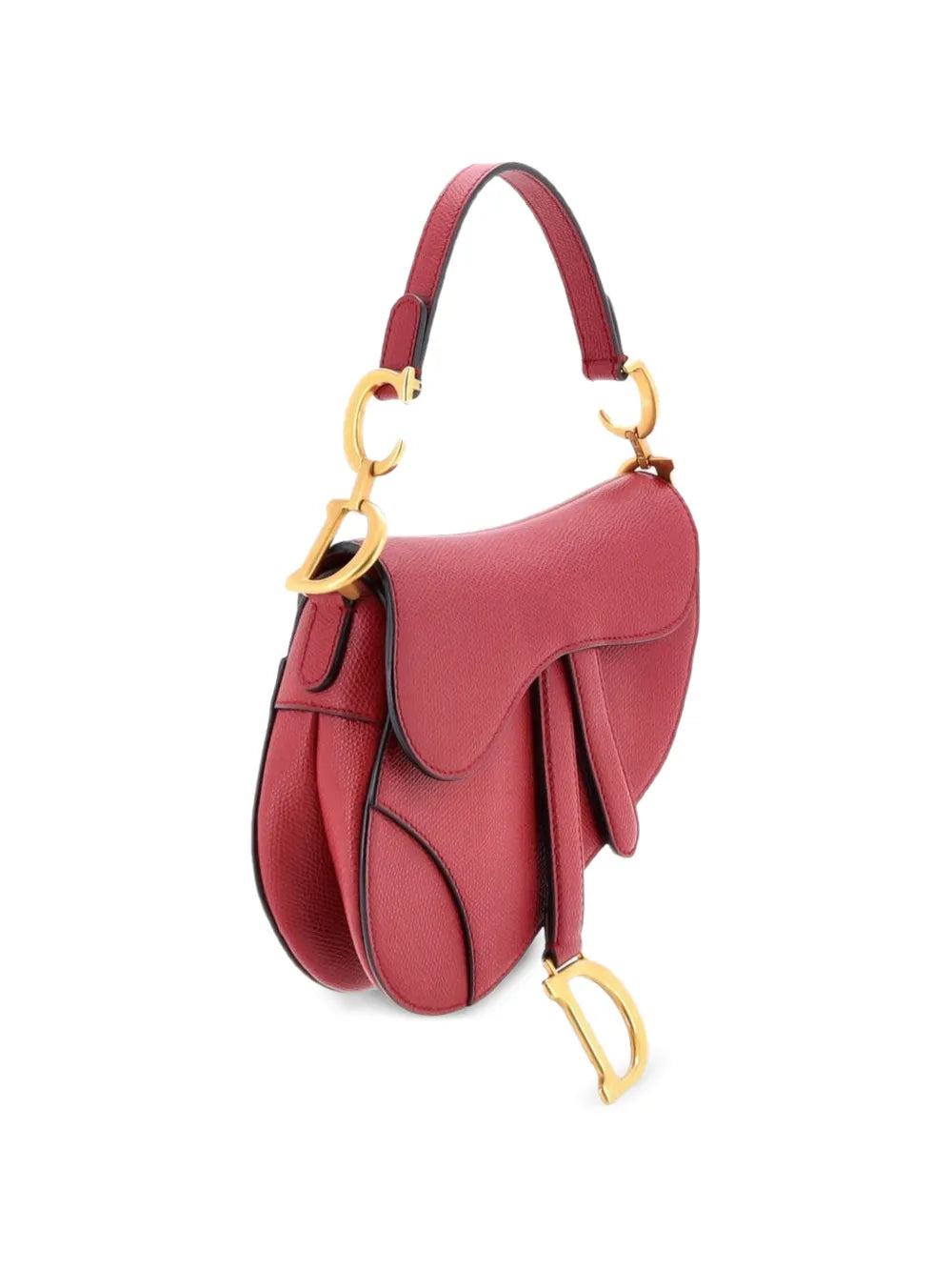 Christian Dior Pre Owned Saddle Handbag Leather Mini Shoulder Bag