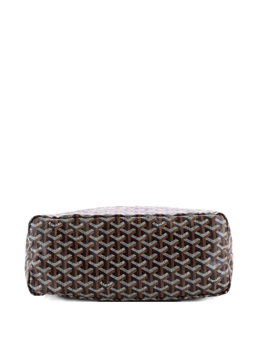 Goyard Pre Owned Boheme Coated Canvas Hobo Bag