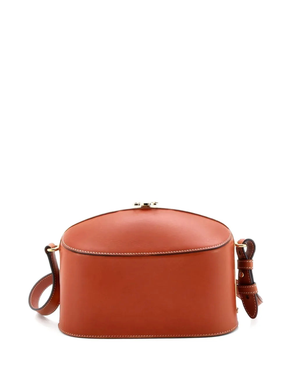 Celine Pre Owned Lunch Box Bag Leather Shoulder Bag