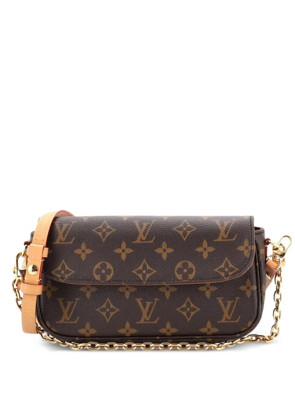 Louis Vuitton Pre Owned Ivy Wallet On Chain Monogram Canvas Shoulder Bag
