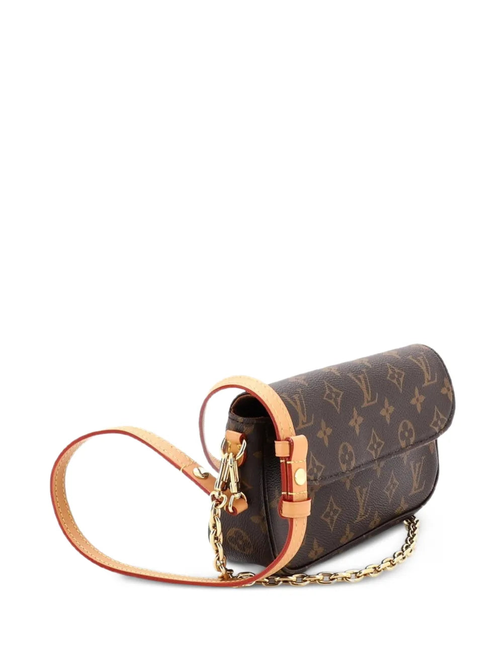 Louis Vuitton Pre Owned Ivy Wallet On Chain Monogram Canvas Shoulder Bag